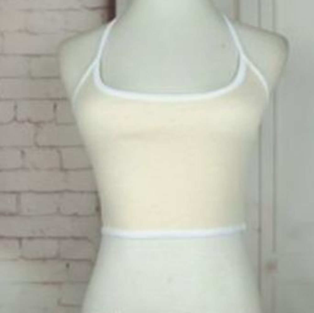 Yellow Crop Top
